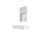 2. Dressing table with mirror PAFOS 80x41.6x100 white matt