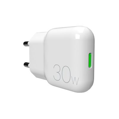 GaN Puro SLIMPRO 30W USB-C Wall Charger - White