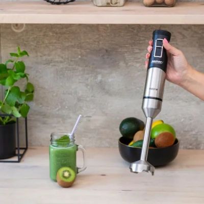 9. MPM MBL-33M 1500W hand blender 9-step regulation + TURBO