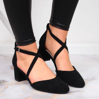 10. Sergio Leone W SK365A black strappy sandals 