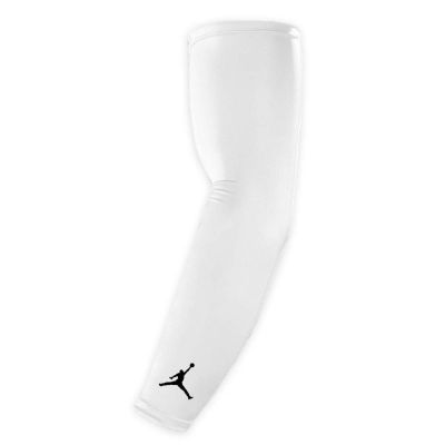 Air Jordan SHOOTER SLEEVES elbow sleeve white - 2 pieces - JKS04101