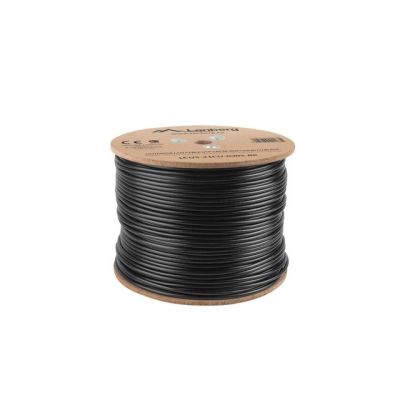 5. Lanberg LCU5-21CU-0305-BK external network cable (UTP; 305m; cat. 5e; black)