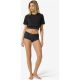 4. Women’s short-sleeve T-shirt SUPER.NATURAL W CROP TEE, black