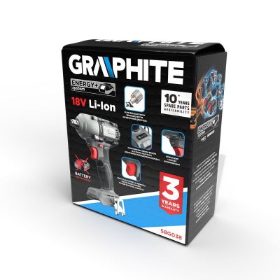 2. 450Nm Energy+ Brushless Impact Wrench