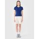 5. Women's slim ribbed t-shirt 4F 4FWSS25TTSHF1968-30S