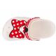 3. Crocs Classic Disney Minnie Mouse Clog Jr 208710-119 flip flops