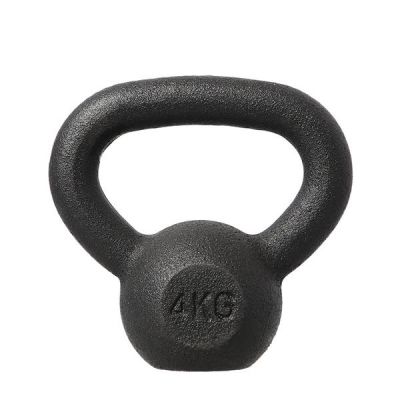 10. Cast iron kettlebell HMS KZG04 4kg
