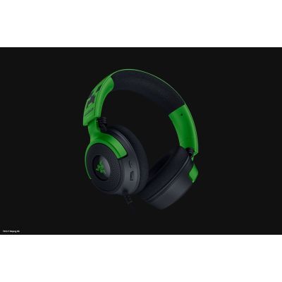 5. Razer Gaming Kraken V4 X Wired Over-Ear Headset with Microphone Minecraft Edition