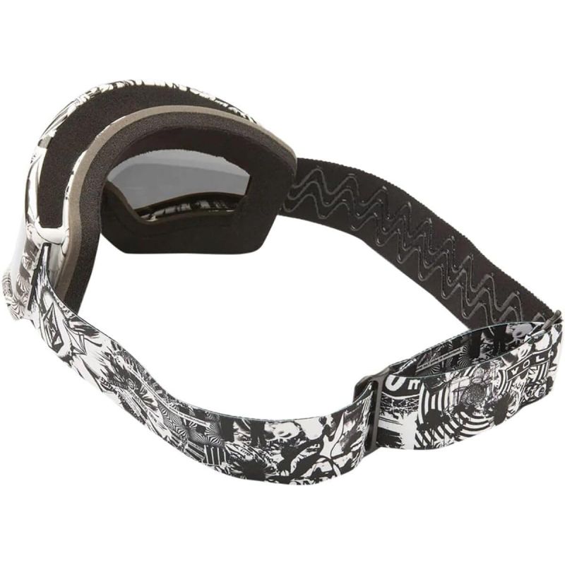 4. Volcom YAE OP ART/SILVER CHROME Women's/Men's Ski Goggles UV Protection Snowboard Gray (VG0722318)