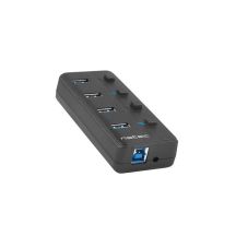 Hub NATEC Mantis 2 NHU-1557 (4x USB 3.0; black)