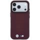 3. BMW M Blue Perfo Metal Logo MagSafe Case for iPhone 18 Pro Max / 17 Pro Max - Burgundy