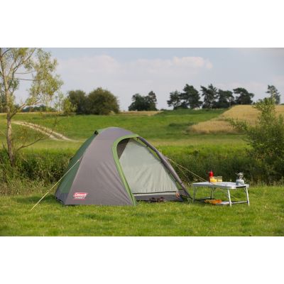 9. Coleman Darwin 3 3-person tent - grey/green