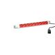 2. Bachmann Interior Extension Cord 9AC Outputs 2m Gray-Red (333936)