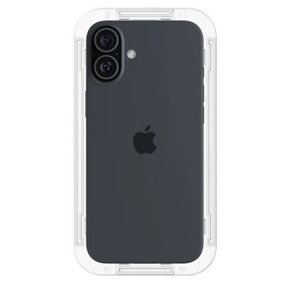 9. Spigen Glas.tR EZ Fit tempered glass for iPhone 15 / 16 - 2 pcs.