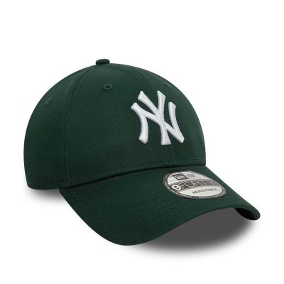 3. New Era 9FORTY League Essential MLB NY New York Yankees Cap Green - 60471456