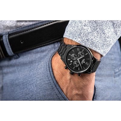 3. Men's Watch Giewont Chronograph Sapphire Black GW6310-B1
