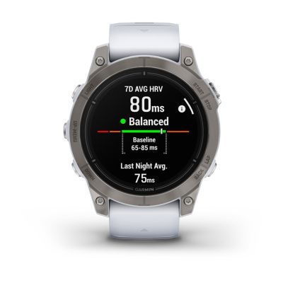 6. Garmin Epix Pro Gen 2 Sapphire 47mm Titanium Whitestone Sports Watch