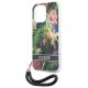 6. Guess GUHCP13LHFLSB iPhone 13 Pro / 13 6.1" blue/blue hardcase Flower Strap