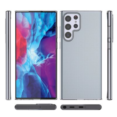 3. Ultra Clear Gel Cover 0.5mm Samsung Galaxy S22 Ultra Transparent