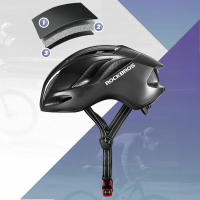3. Rockbros TS-42 lightweight bicycle helmet 58-62 cm - titanium