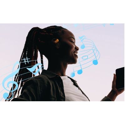 5. Vention OpenBeat Wireless Open-Back BT 5.4 Headphones, Black