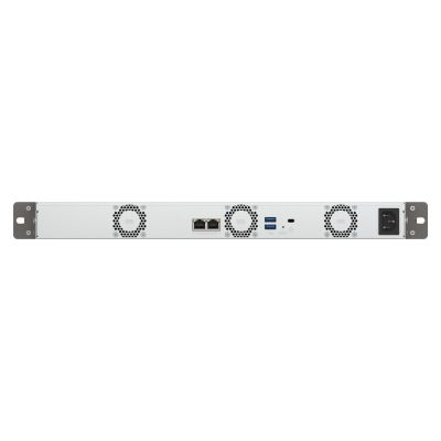 3. Qnap TS-433eU, 1U RACK, 4x 2.5"/3.5" SATA, ARM Cortex-A55 2.0GHz 4C, 4GB, 2x 2.5GbE, 2x USB 3.2, 60W adapter