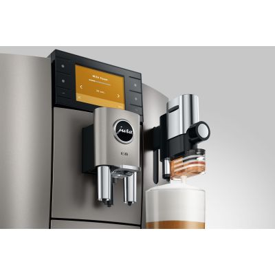 6. Jura E8 Midnight Silver (ED) Coffee Machine