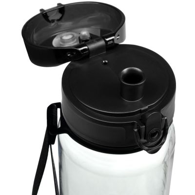 17. Trysil 650 ml Alpinus Active transparent tritan bottle UZ11064