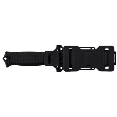 5. GERBER Strongarm Fixed Fine Edge Black survival knife