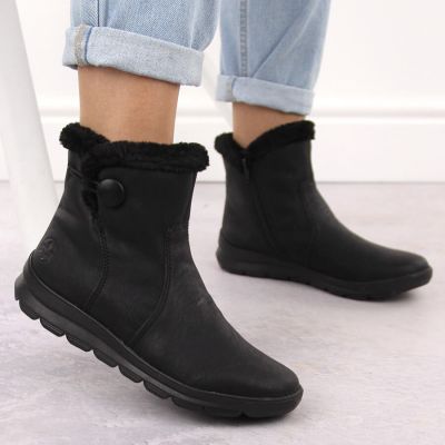 14. Rieker W Z0080-00 RKR740 Ankle Boots