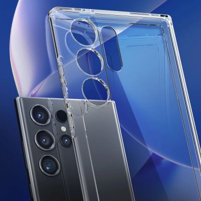 9. Spigen Ultra Hybrid Case for Samsung Galaxy S24 Ultra - Transparent