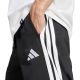 5. Men's adidas 3-Stripes Tricot Regular-Fit Open Hem Pants Black JI8802
