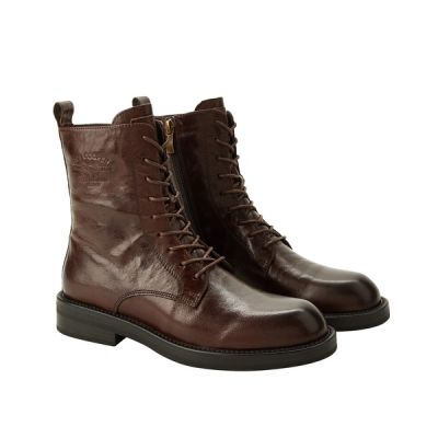 5. Lee Cooper women's shoes ankle boots brown natural leather fashionable