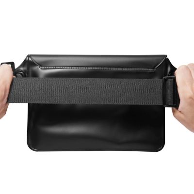 2. Spigen Aqua Shield A620 Waterproof Hip Bag IPX8 - Black