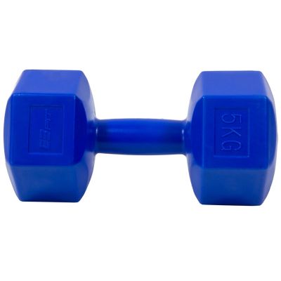 3. EB FIT composite dumbbell set 2x5kg black 1027050