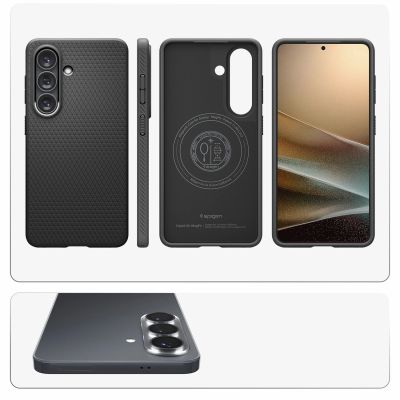 18. Spigen Liquid Air Mag MagSafe Case for Samsung Galaxy S26 - Black