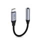 2. Tech-Protect Ultraboost USB-C to Mini Jack 3.5mm DAC adapter - dark gray