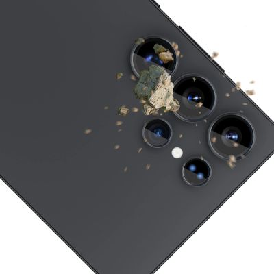 5. 3mk Lens Protection Pro Black Camera Lens Glass for Samsung Galaxy S25 Ultra