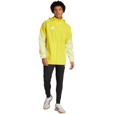 7. Men's adidas Tiro 25 Competition All-Weather Jacket Yellow JI8958