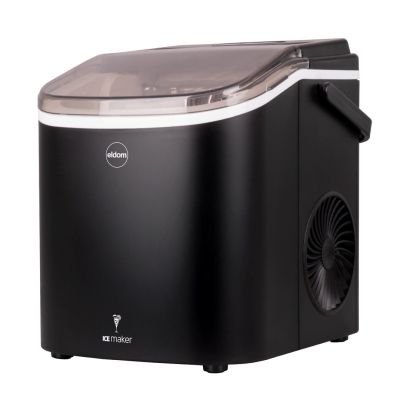 ELDOM ICE MAKER KS230 ICELIA 165W, BLACK, 12 KG ICE/24H; 9 ICE CUBES AT A TIME EVERY 6 – 12 MIN