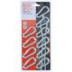 7. STEEL CARABINER 10 PCS BLACK + DECKER
