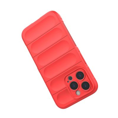 3. Magic Shield Case for iPhone 13 Pro flexible armored cover red