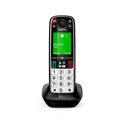 7. Gigaset EASY 500HX Analog/DECT Phone Caller Name and ID Black, Silver