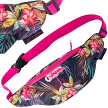 L2024 FLAMING MULTICOLOUR BELT BAG SEMI LINE