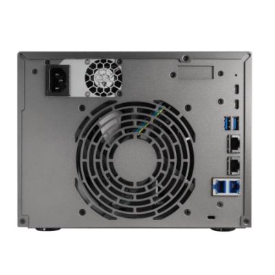 2. NAS Asustor AS6808T; Tower; 8x (3.5" SATA HDD/ 2.5" SSD); AMD Ryzen Embedded V3C14; 16G ECC DDR5 SODIMM (max. 64GB), 2x 10GbE, 2x 5GbE, 4x M.2 2280 NVMe PCIe 4.0, 2x USB4, 2x USB 3.2 Gen, 1x optional 10 GbE card