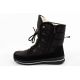 3. Progress Women’s Winter Boots, Black Insulated Snow Boots with Sheepskin Lining