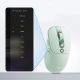 15. Baseus Editor Wireless Computer Mouse with 800mAh Battery and Battery Status Indicator - Green
