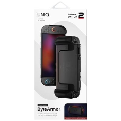 4. Uniq Hybrid Bytearmor case for Nintendo Switch 2 - black