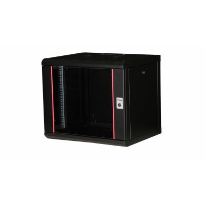 Equip EPM-09-6045-B-CBAA 9U Rack Wall Mounted Cabinet Black