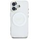 3. Guess IML Metal Colored Circle Classic Logo MagSafe case for iPhone 16 - white